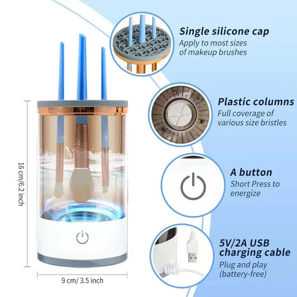 Auraé™ Makeup Brush Cleaner – منظف فرش المكياج