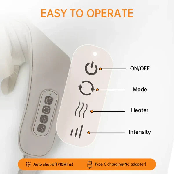 Auraé™ Kneading Massager (Shoulder and Neck) – مدلك عجن للكتف والرقبة