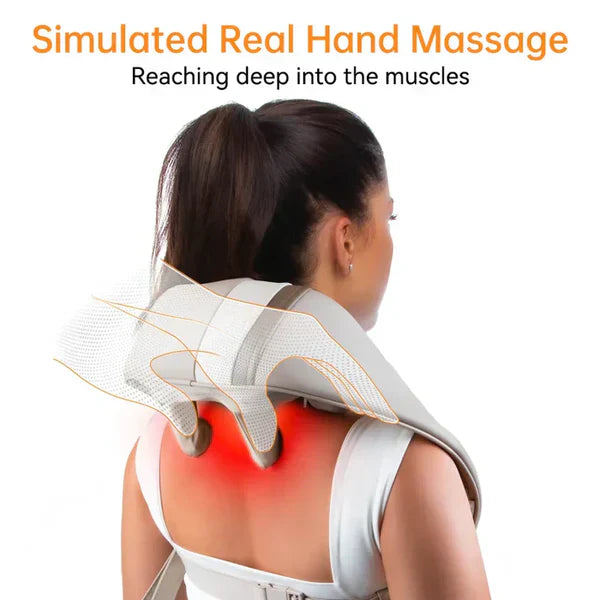 Auraé™ Kneading Massager (Shoulder and Neck) – مدلك عجن للكتف والرقبة