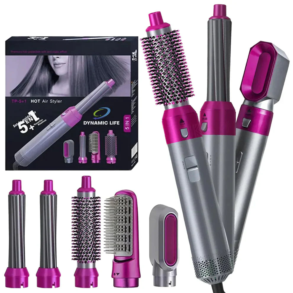 Auraé™ Hot Hair Brush 5 in 1 – فرشاة الشعر الساخنة 5 في 1