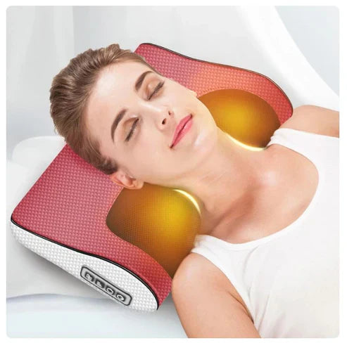 Auraé™ Red Pillow Massager – جهاز تدليك الوسادة الحمراء